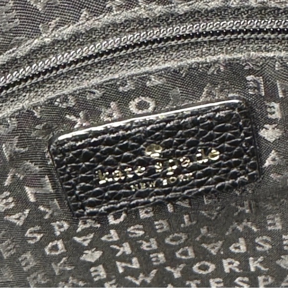 Kate Spade New York Pebbled Black Leather Crossbody Bag - Picture 7 of 7